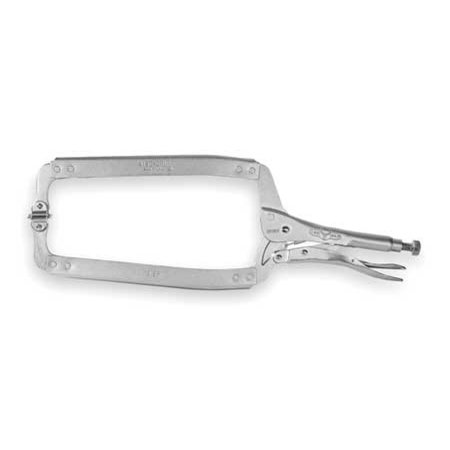 IRWIN VISE-GRIP 18SP Locking C-Clamp with Swivel Pads