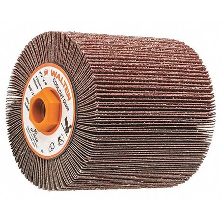 WALTER 07J448 Coolcut Flap Drum 80 Grit 4-1/4X4