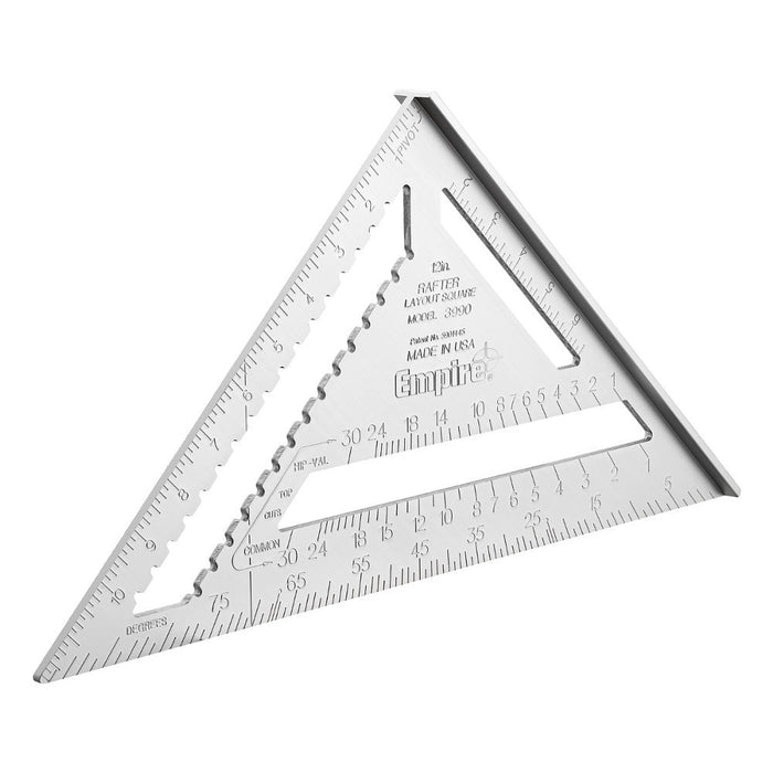 EMPIRE 12" Rafter Square Aluminum 3990