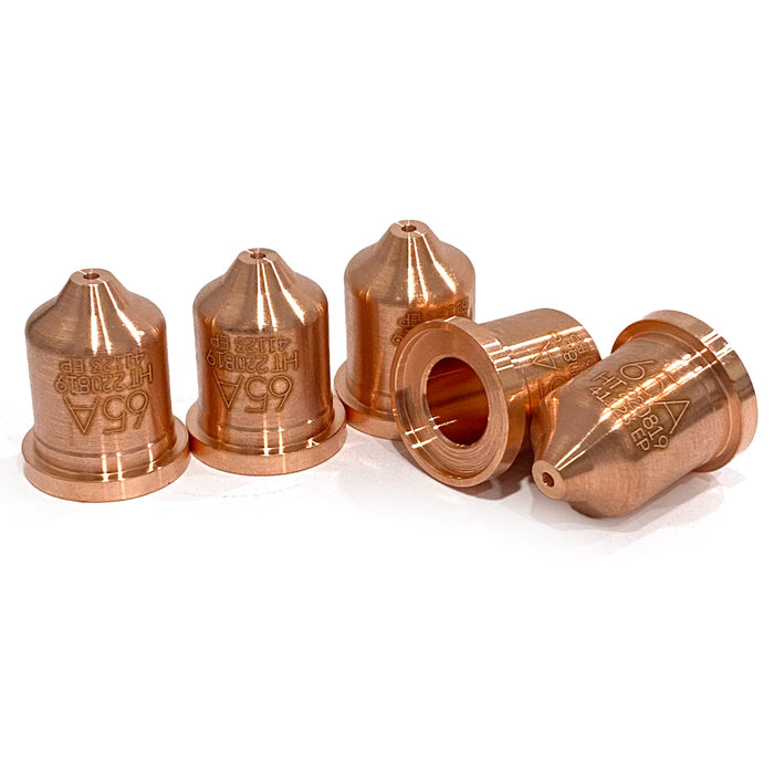 HYPERTHERM 220819 Standard Nozzles 65 AMP (5 per pkg)