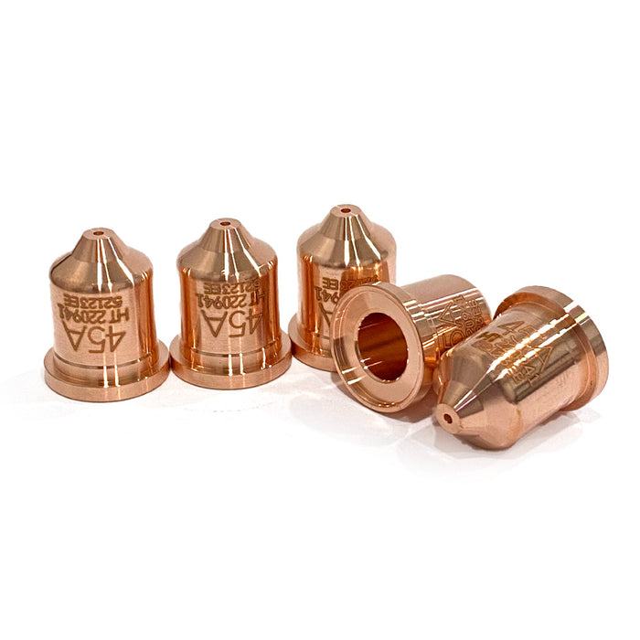 HYPERTHERM 220941 Drag Cutting Nozzles 45 AMP (5 per pkg)