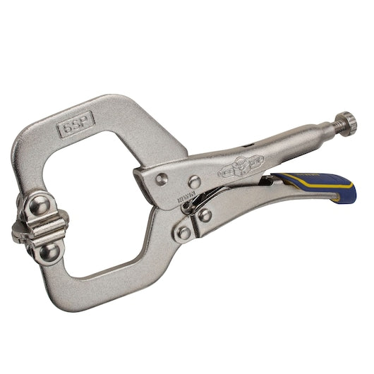 IRWIN VISE-GRIP 6SP Locking C-Clamp with Swivel Pads