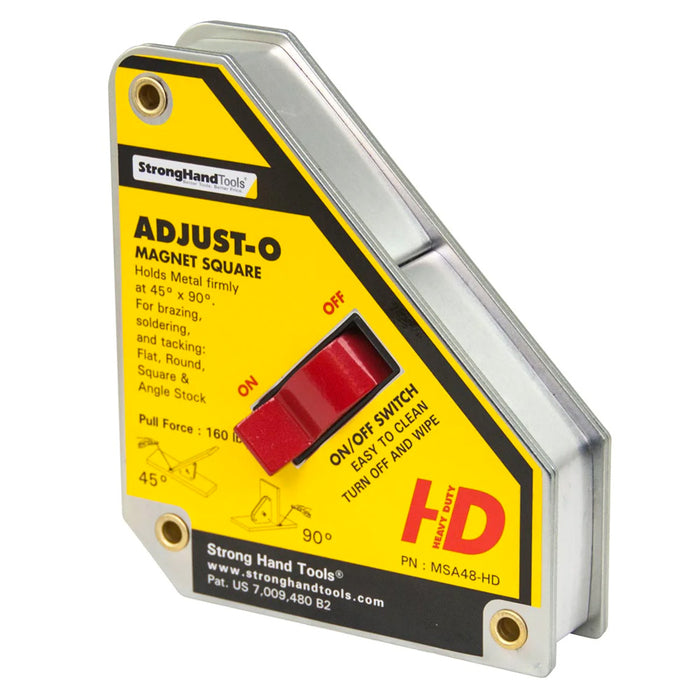 STRONG HAND Adjust-O™ Magnet Squares MSA48-HD