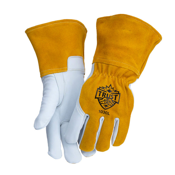 TRUST 1030 SELECT GOATSKIN FLEECE LINED MIG WELDERS GLOVE Phoenix