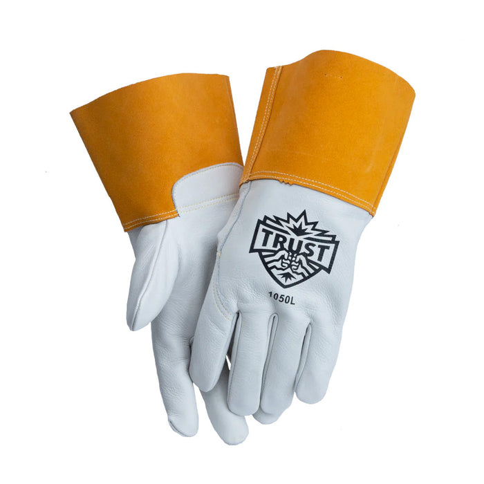 TRUST 1050 Select Top Grain Cowhide Unlined MIG Welders Glove