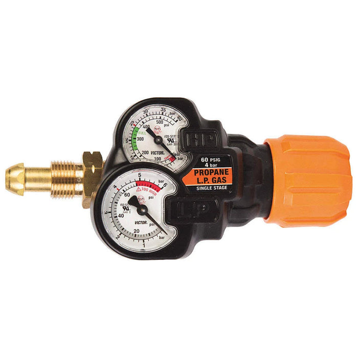 VICTOR EDGE™ Series 2.0 patented regulator ESS32-60-510LP S/S LP Gas, Propane 0781-3631
