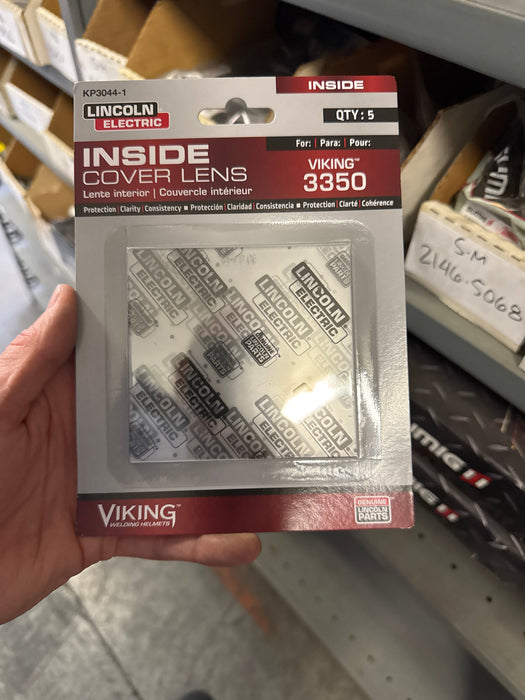 Lincoln Electric Inside Cover Lens. 5 per pkg