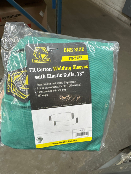 Black Stallion F9-218S Welding Sleeves with Elastic Cuffs. One size
