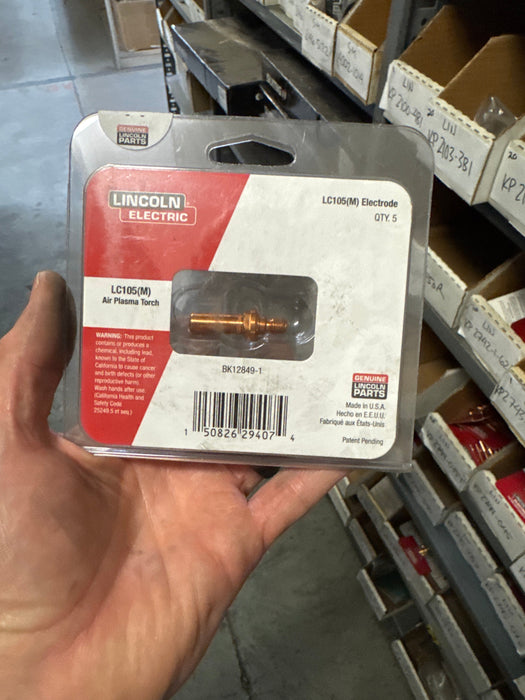 Lincoln FlexCut 80 Electrode (LC105M) BK12849-1. 5 per pkg