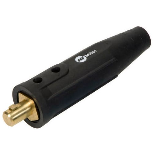 MILLER 129527 50mm Male Dinse #2-1/0 Weld Cable Connector