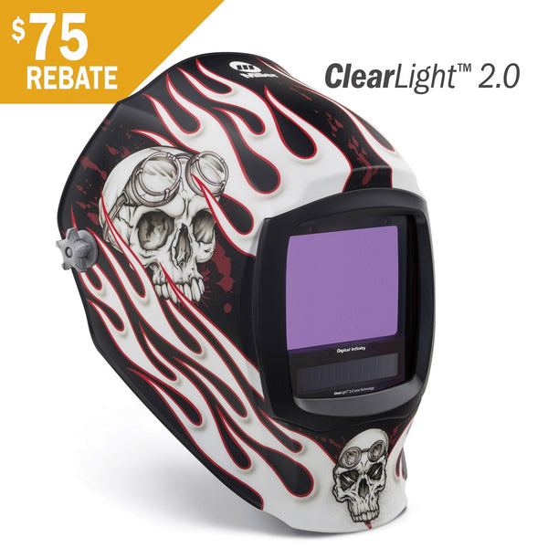 MILLER Welding Helmet Digital Infinity™, Departed, Clearlight 2.0 2897 ...