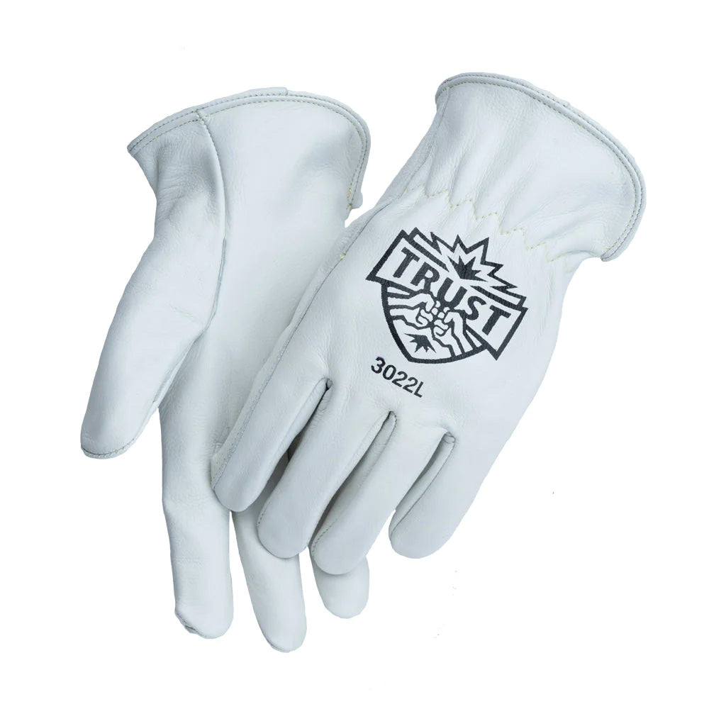 TRUST 3022 SELECT TOP GRAIN COWHIDE DRIVERS GLOVE Phoenix Welding